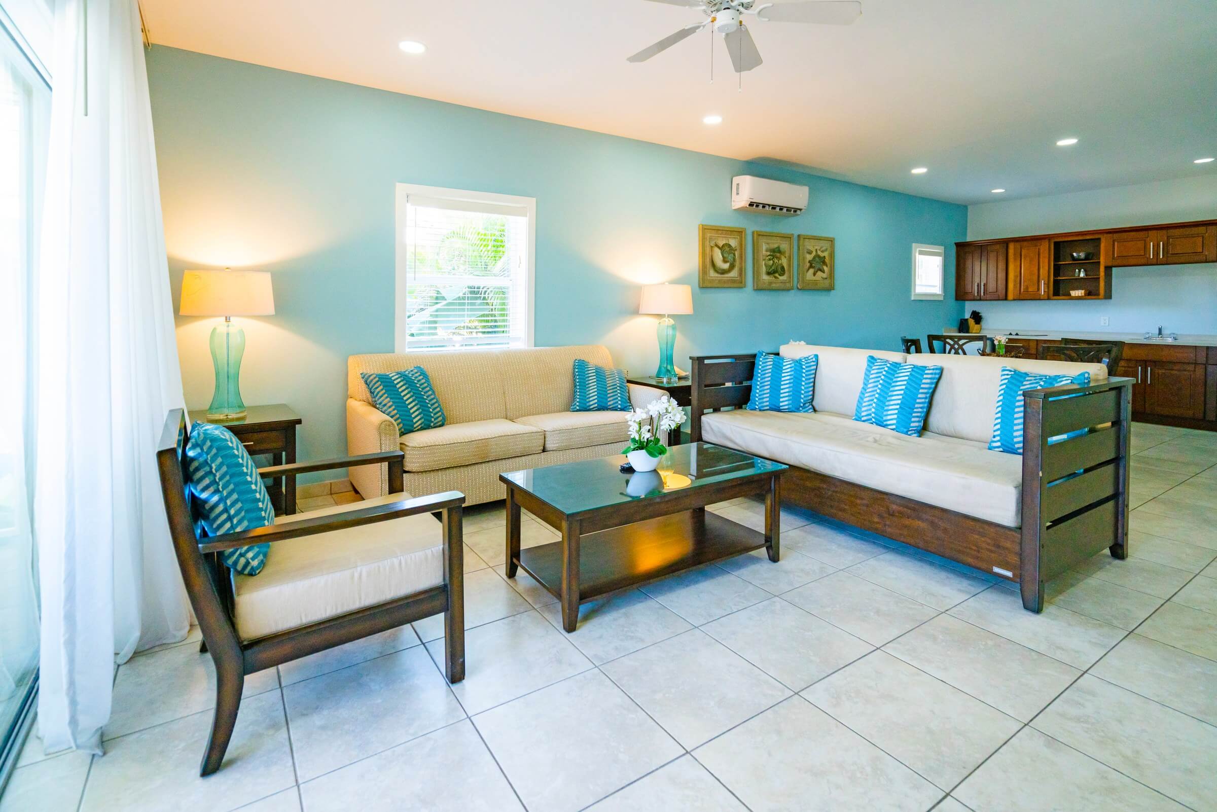Two-Bedroom Private Villa pool deck